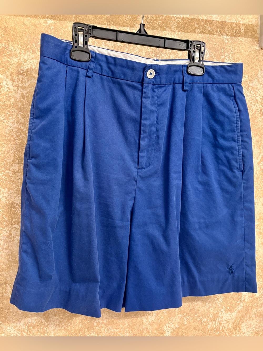 Ralph Lauren Golf Royal Blue Flat Front Shorts